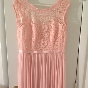 David's Bridal bridesmaid dress